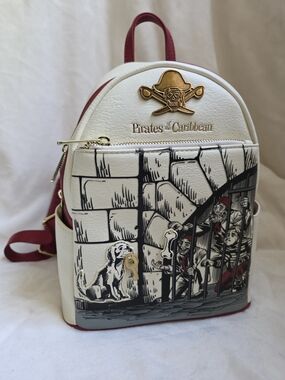 Disney Parks Loungefly Pirates of the Caribbean Jail Scene Backpack